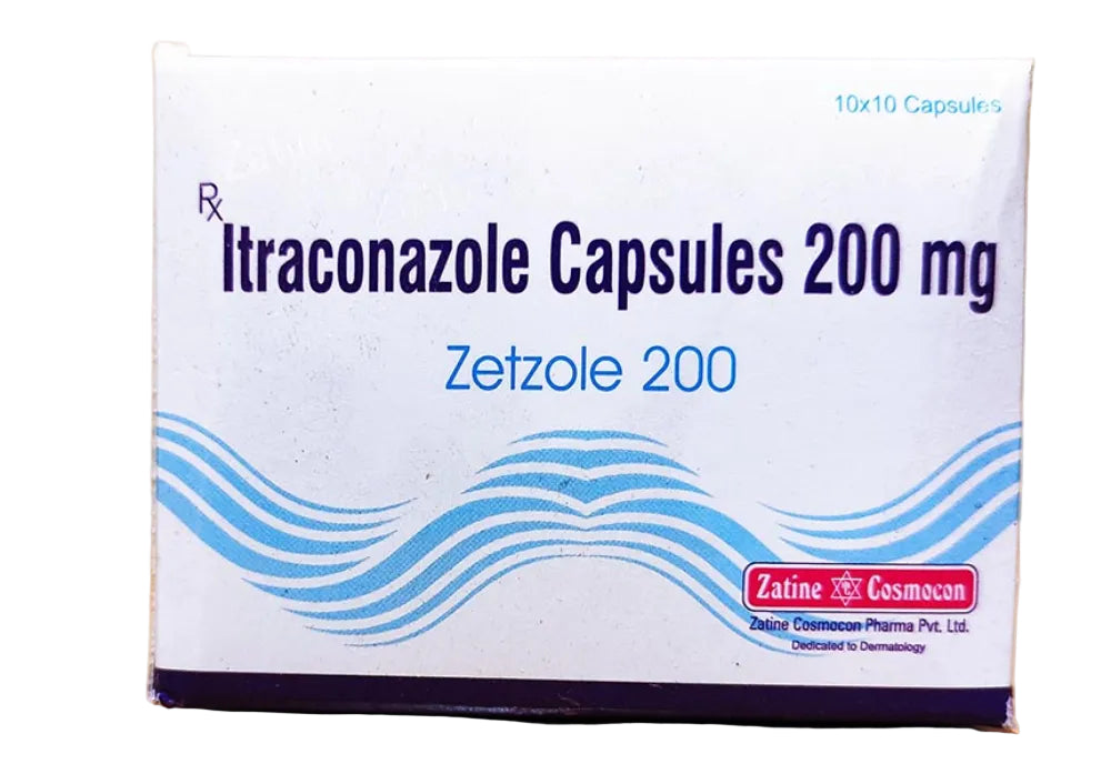 ZETZOL 200MG CAPSULES