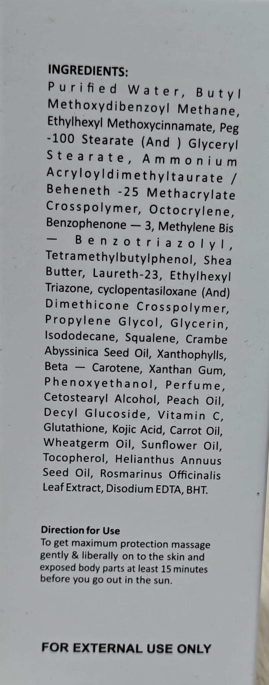 Sunsquash Gel