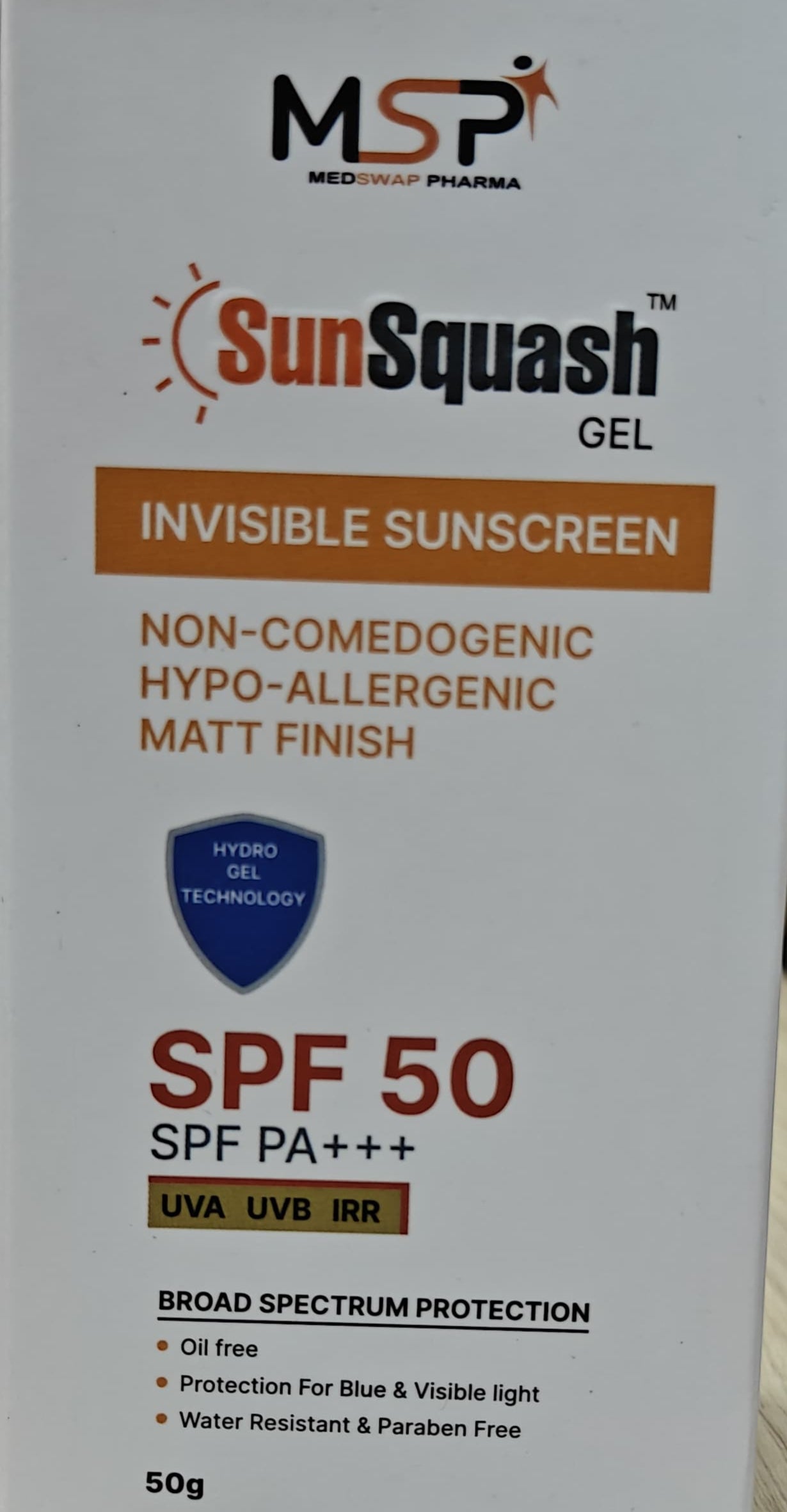 Sunsquash Gel