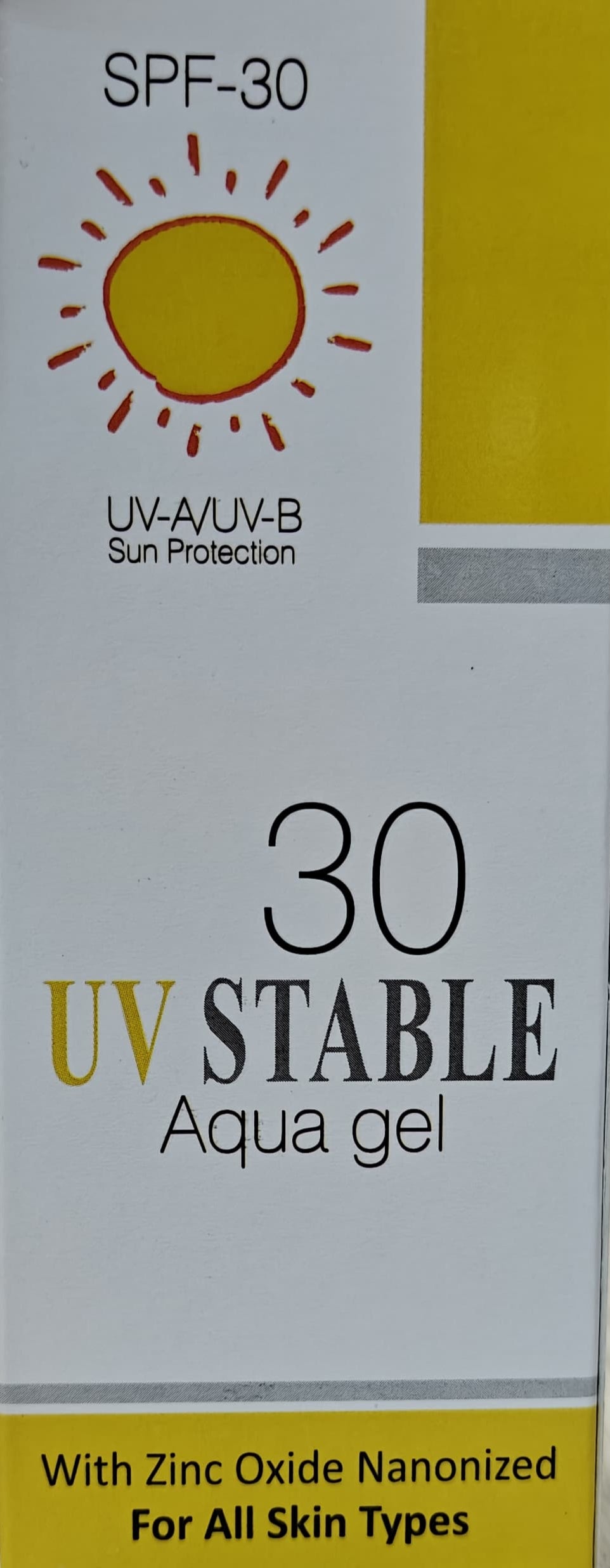 UV Stable Aqua Gel