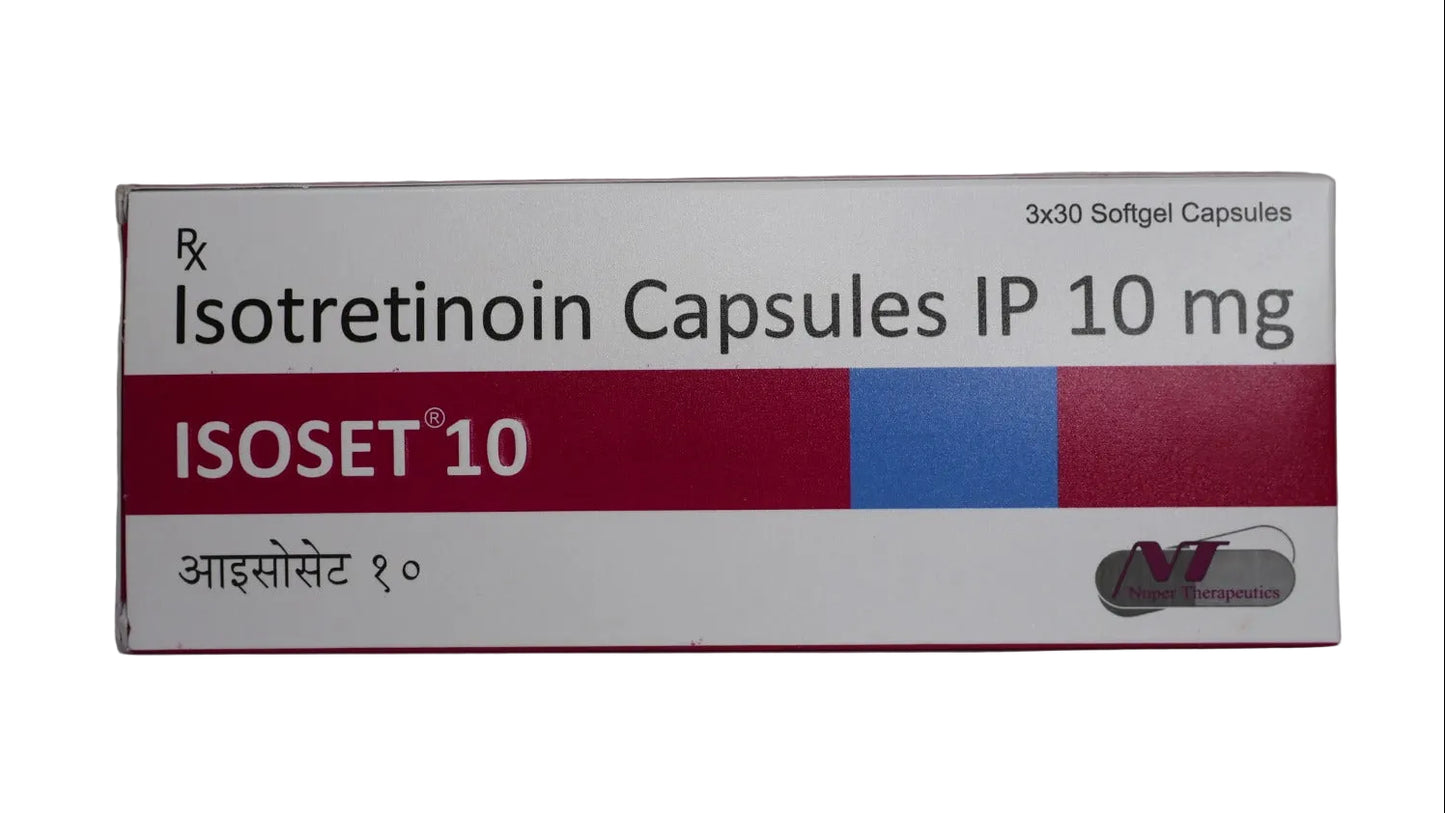ISOSET 10MG CAPSULES