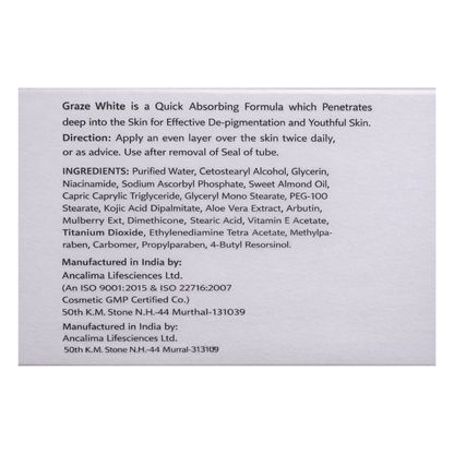 Grazewhite Cream 15gm